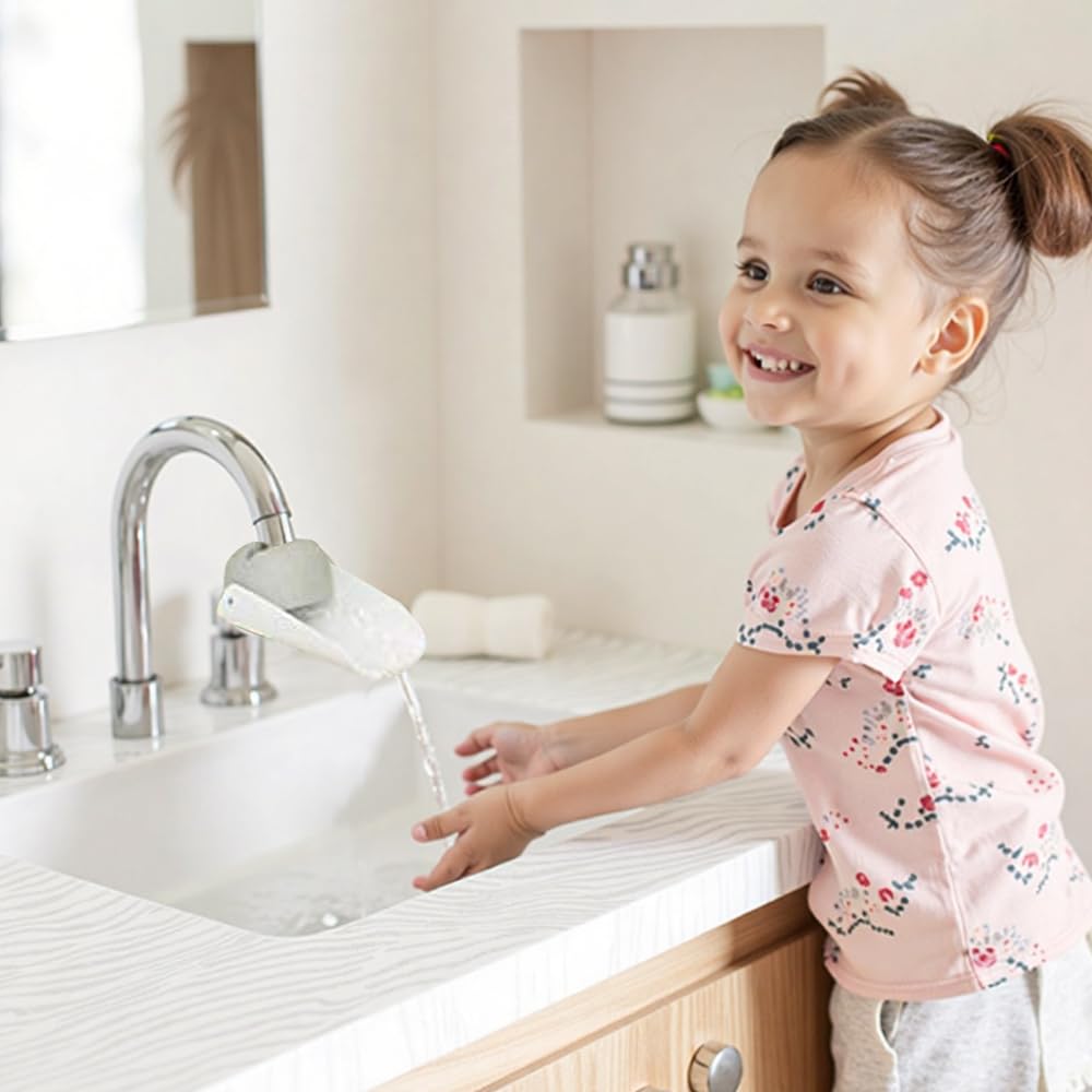 CHILDHOOD soft silicone material provides safe, gentle contact with water