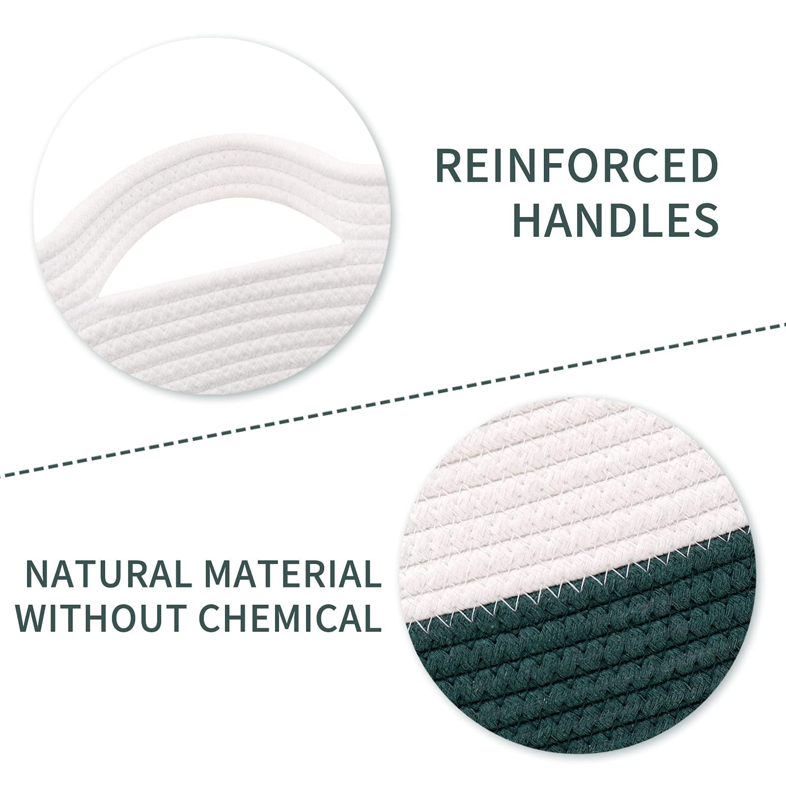 Childishness Ndup storage basket for laundry and bedding keeps rooms tidy.