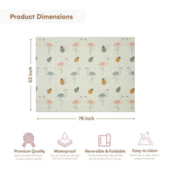 Childlike Behavior play mat shows thick foam cushioning for safe floor play