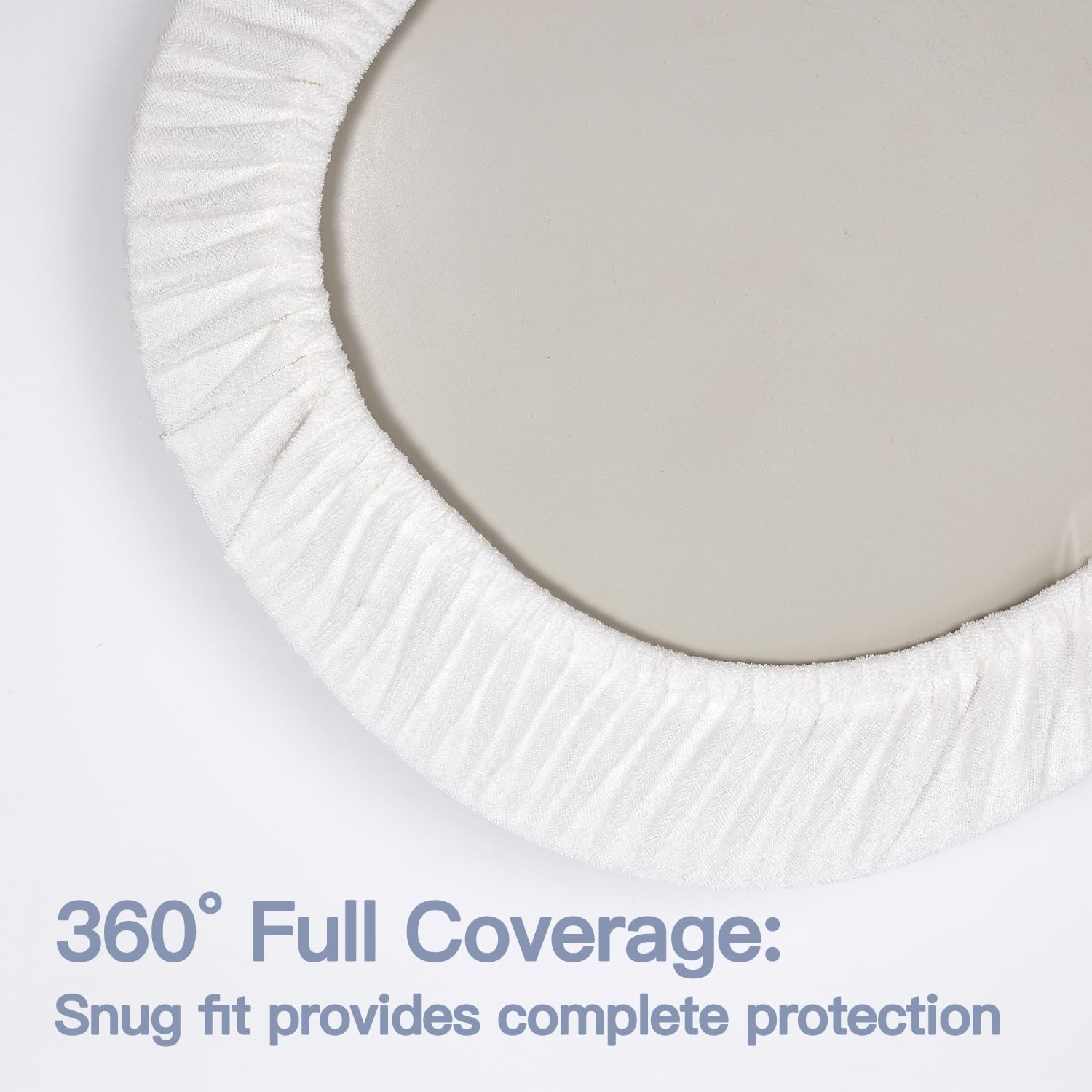 ChildLike universal-fit cover fits 16x35 contoured pads securely.