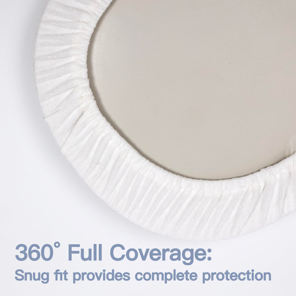 ChildLike universal-fit cover fits 16x35 contoured pads securely.