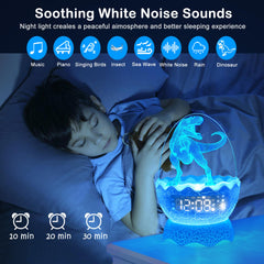 Childrenlive dinosaur egg Bluetooth speaker delivering music with reactive lights.