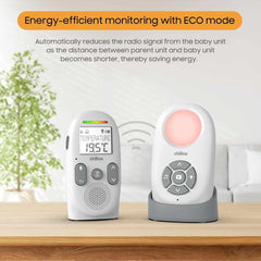CHILLAX Chillax Baby 360 monitor DECT technology interface promotes secure audio.