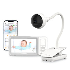 CHILLAX Giraffe Pro Max 1080p camera view for crisp baby monitoring