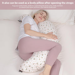 Chilling Home nursing pillow full-body support hugs your torso for relaxation
