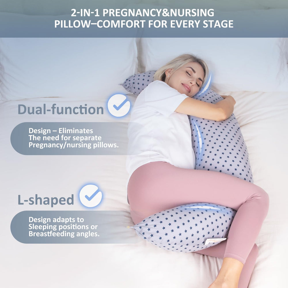 Chilling Home nursing pillow-separate-insert-cushion offers versatile back or neck support