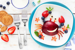 CHILLOUT LIFE child-safe stainless steel forks, rustproof and nickel-free for safe eating
