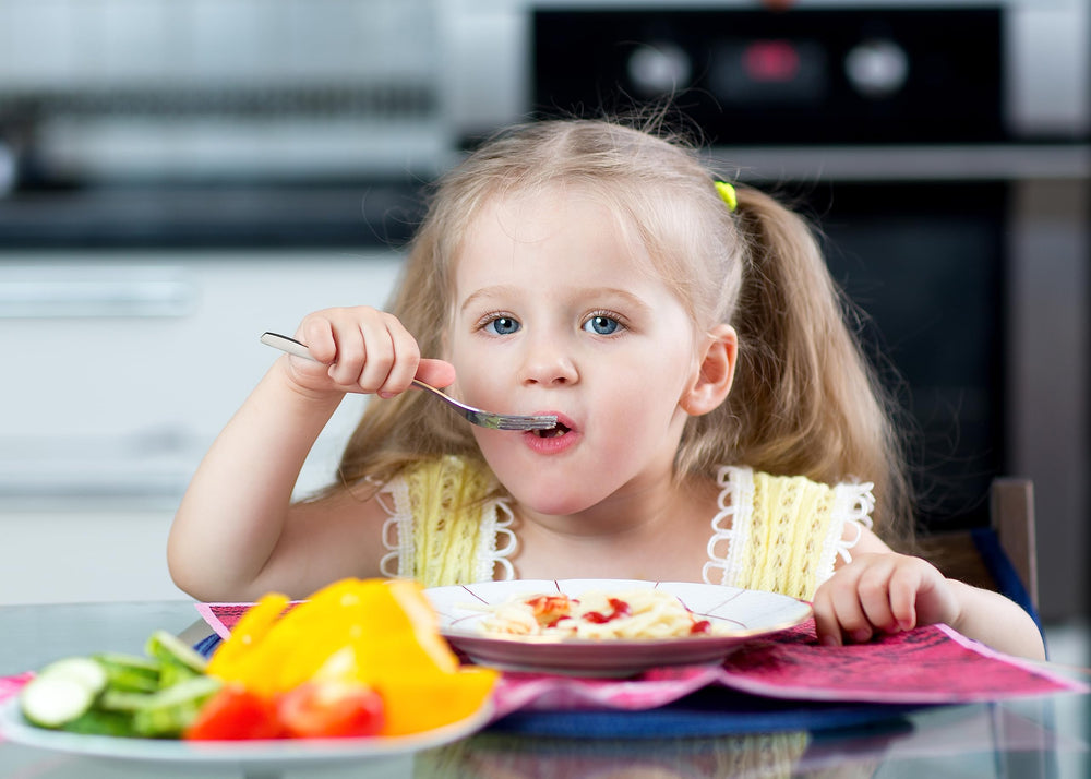 CHILLOUT LIFE dishwasher-safe forks, convenient for busy families and school meals