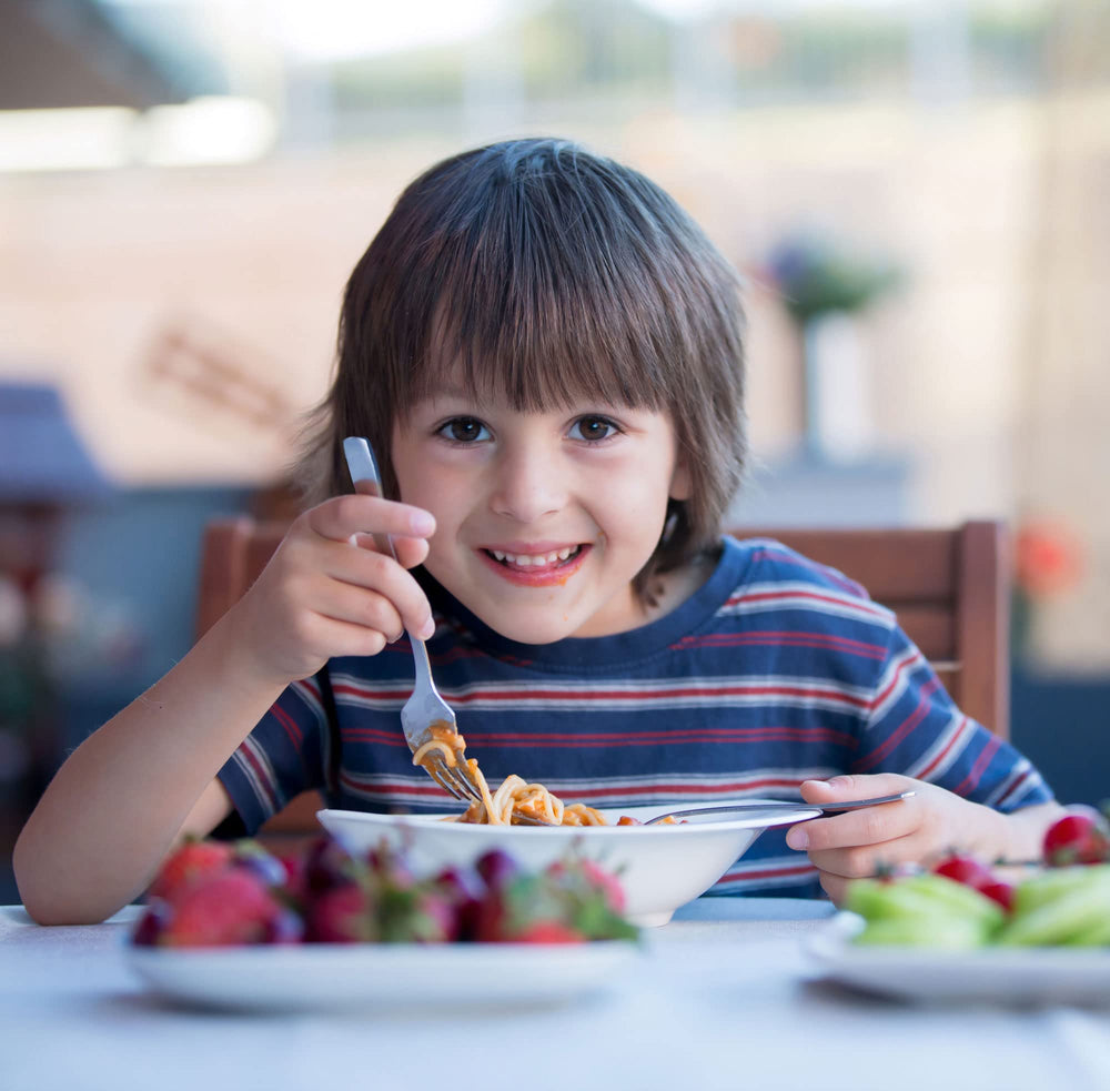 CHILLOUT LIFE ergonomic kid-friendly forks with rounded tines promote confident self-feeding