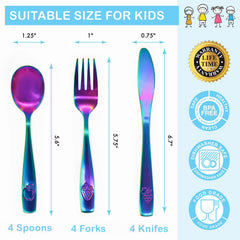 Chilout Life kids forks rounded tines gentle on little mouths.