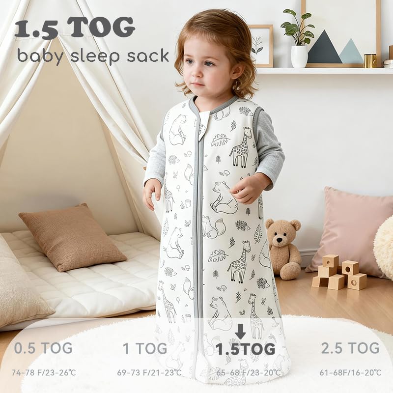 Chilsuessy bamboo sleep sack fabric close-up shows silky fibers for gentle skin