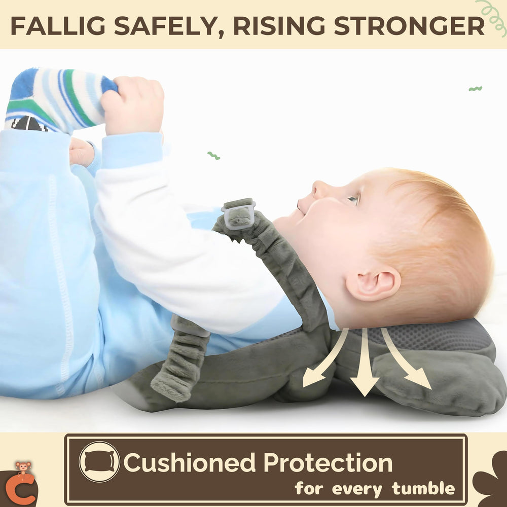 Chimpish Rabbit head protection packaging as a thoughtful gift for new parents.