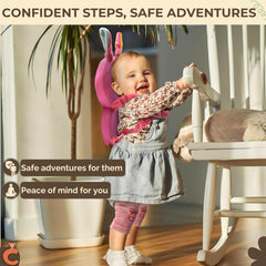 Chimpish Rabbit head protection side view demonstrates compact profile for active walking.