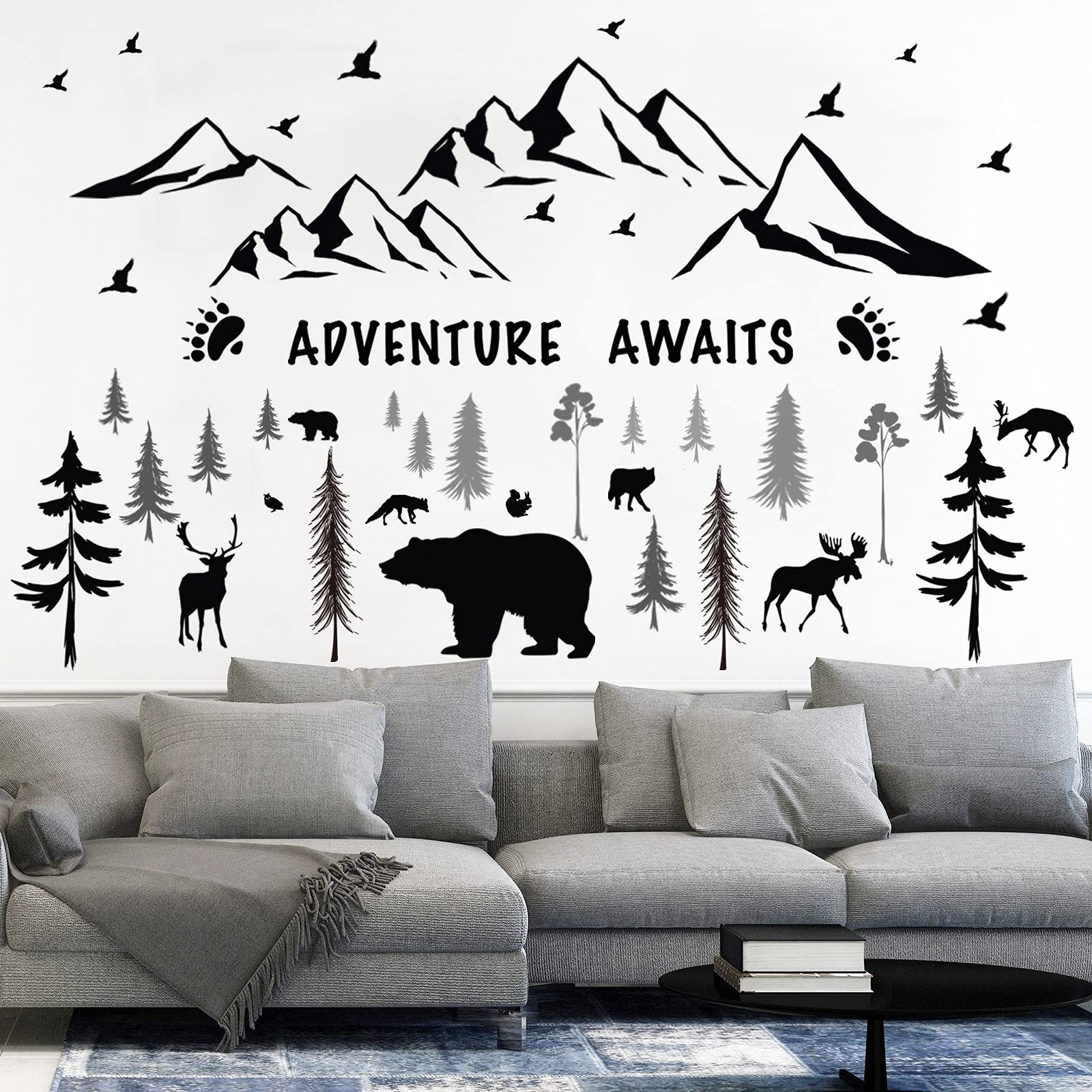 Chinco adventure awaits quote wall decal inspires imagination in kids