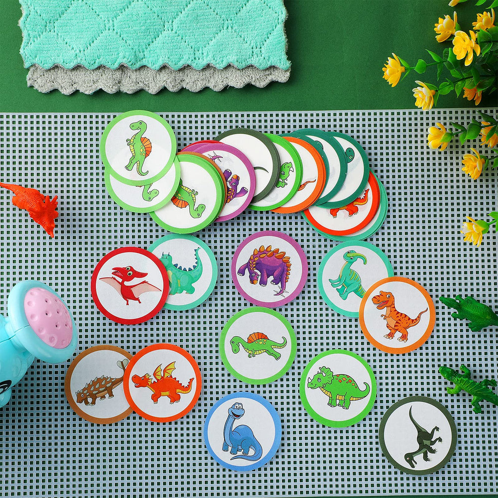 Chinco colorful-pattern targets stimulate color awareness and attention during potty practice.