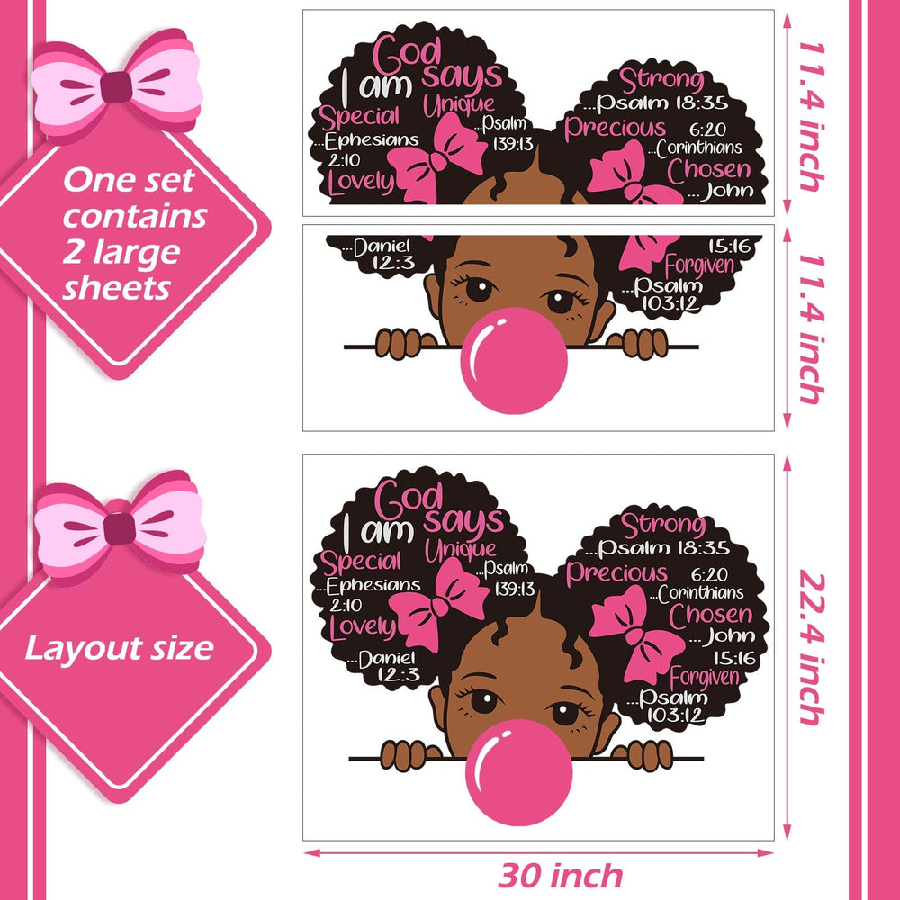 Chinco inspirational quotes wall art ideal for a girl's bedroom
