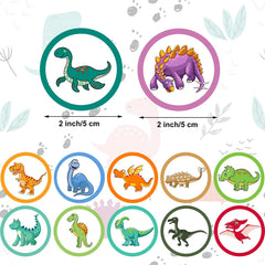 Chinco kids aim training targets with colorful dinosaurs support focus and engagement.