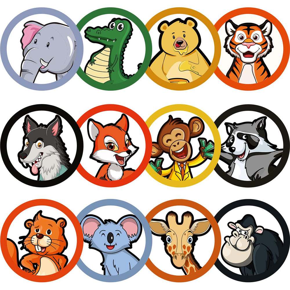 Chinco pee targets with animal designs engage toddlers in potty training
