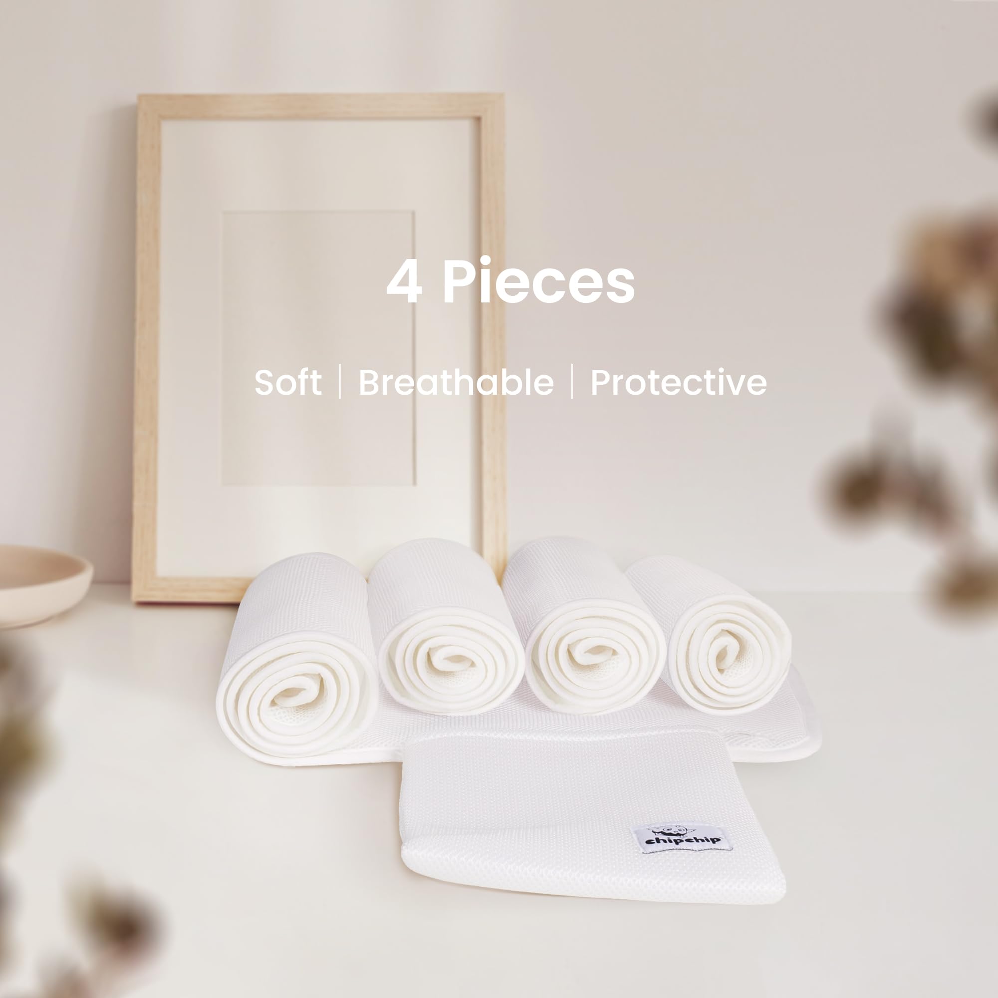 CHIPCHIP machine-washable fabric stays soft wash after wash.