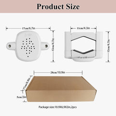 Chiplesier stair banister protector installation demonstrates easy mounting on square or round rails.