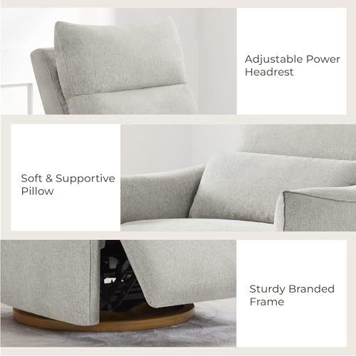CHITA dual-motor control handles footrest and backrest for versatile seating