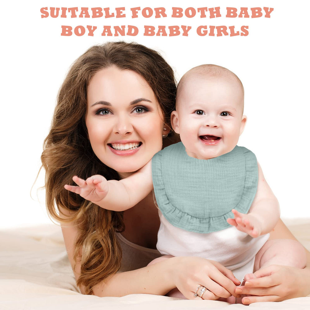 Chitidr baby bib worn during stroller time or car rides