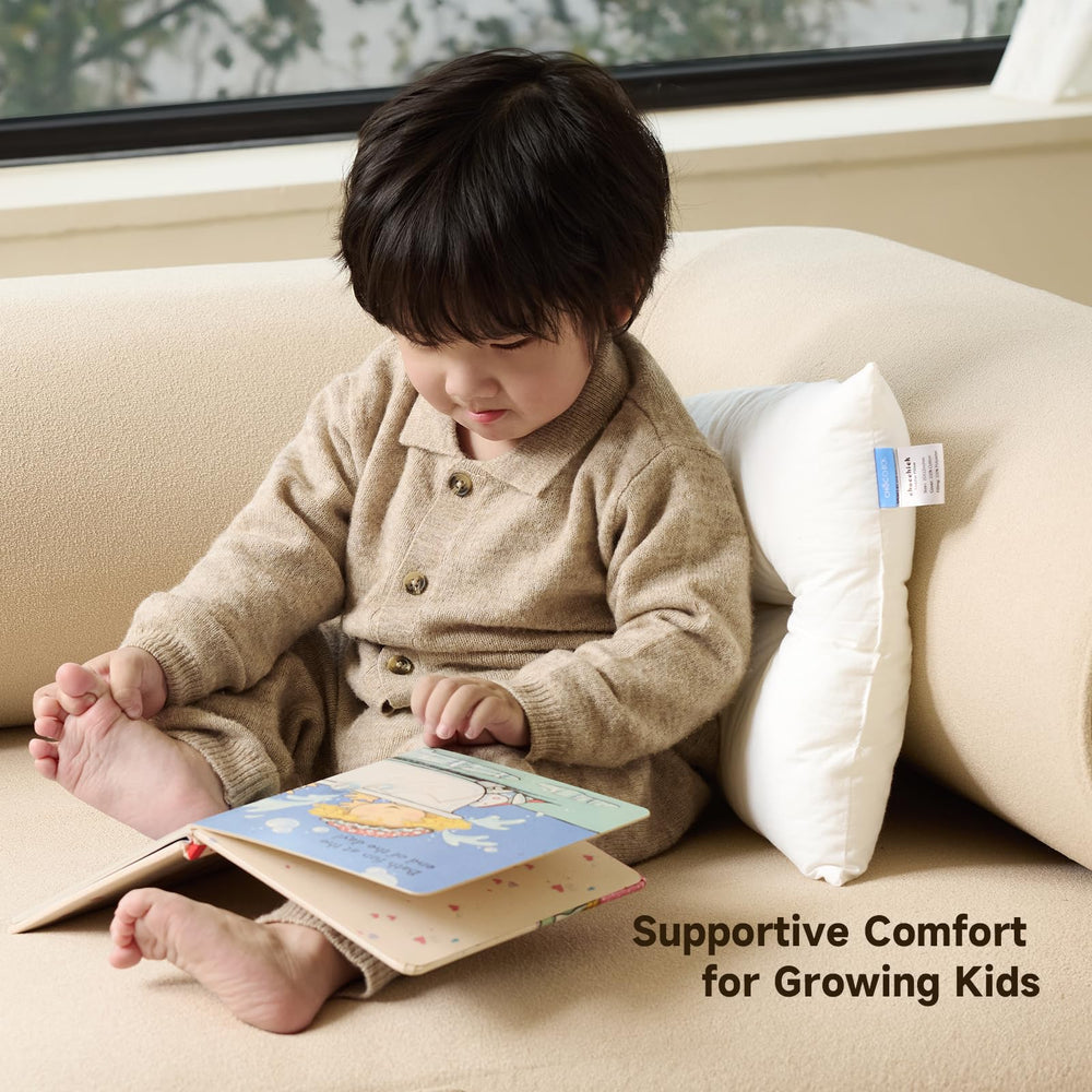 Choc chick organic cotton pillowcase displays smooth, skin-friendly texture.