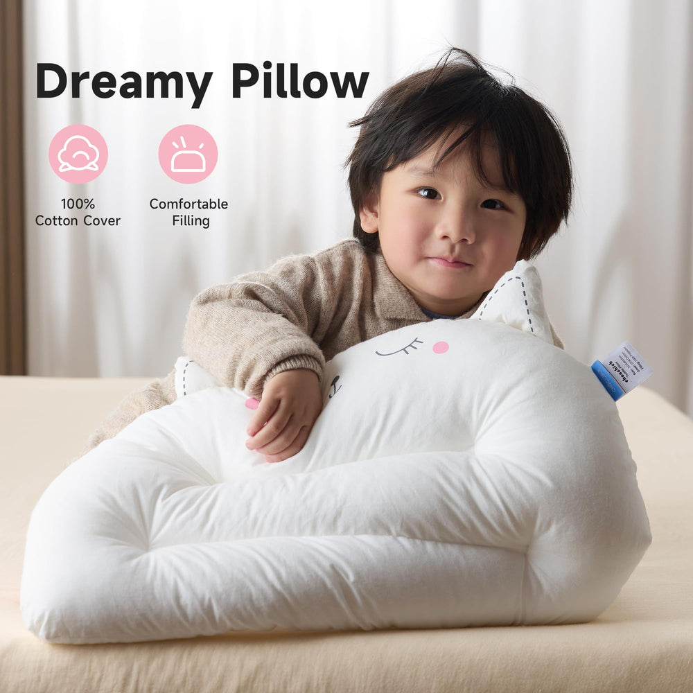 Choc chick toddler pillow 20x14 inch size for kid-friendly resting surface