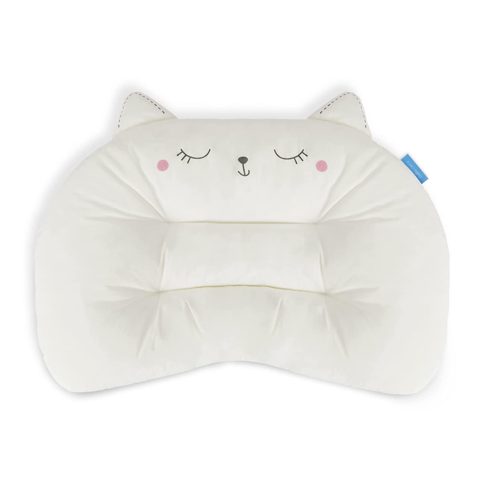 Choc chick toddler pillow cat front view for cozy naps