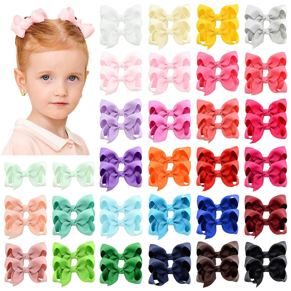 Choicbaby 58bows color palette shows vibrant paired colors for easy outfit coordination.