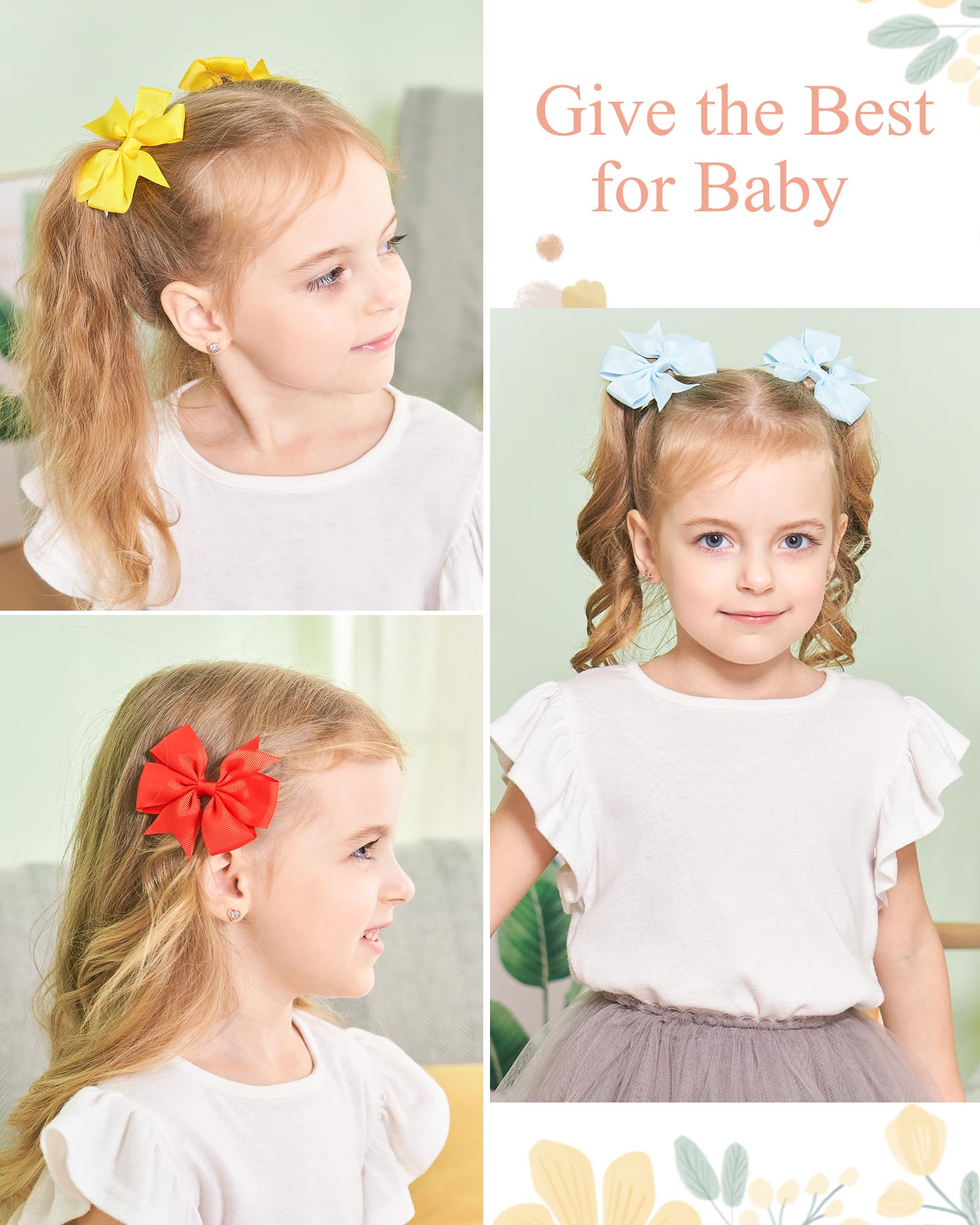 Choicbaby 60-piece set delivers 30 color options for mix-and-match outfits.