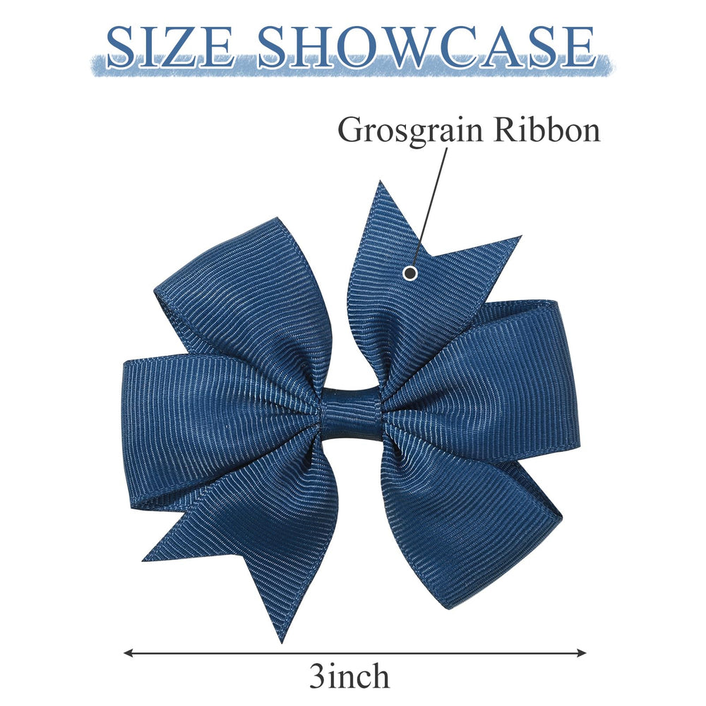 Choicbaby baby shower gift bow navy, charming accessory for outfits