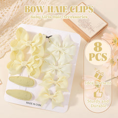Choicbaby bow clip designs collection for easy mixed-styles everyday wear
