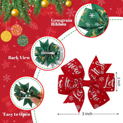 Choicbaby polka dots bow for cute holiday outfits and cheerful looks.