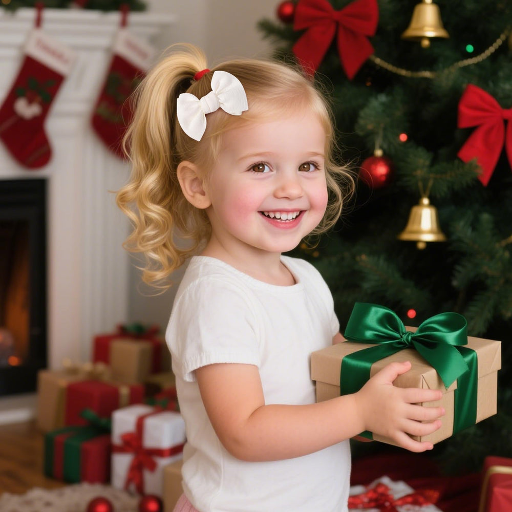 Choicbaby handmade bows add gentle comfort to everyday looks.