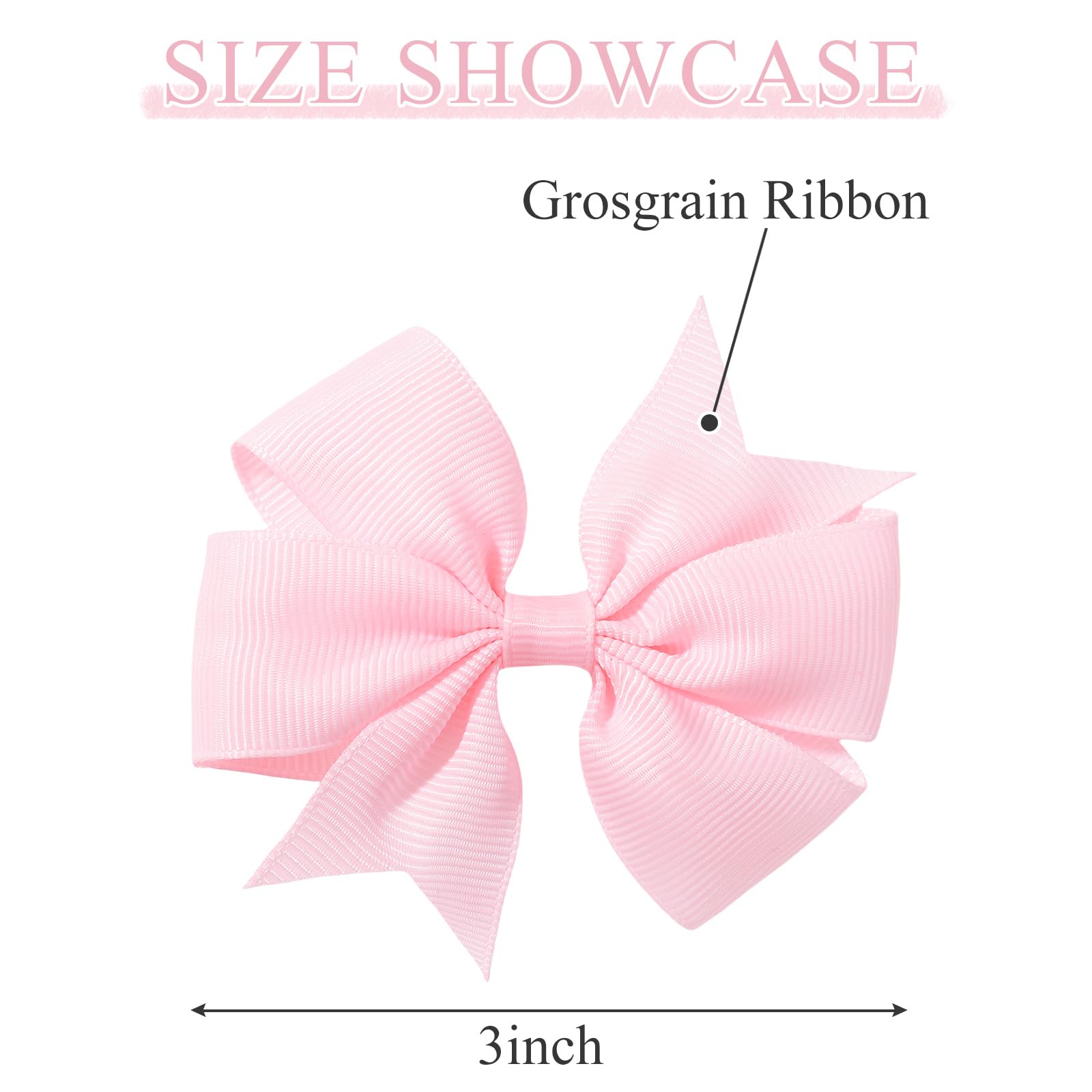 Choicbaby handmade grosgrain bow highlights durable craftsmanship.