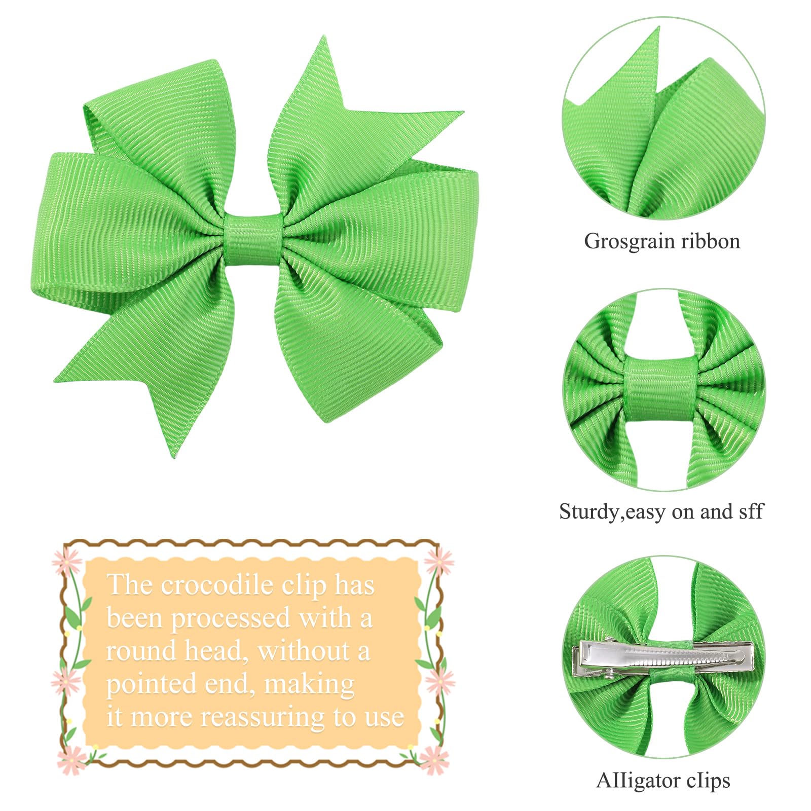 Choicbaby month color guide shows green tones for coordinated outfits.