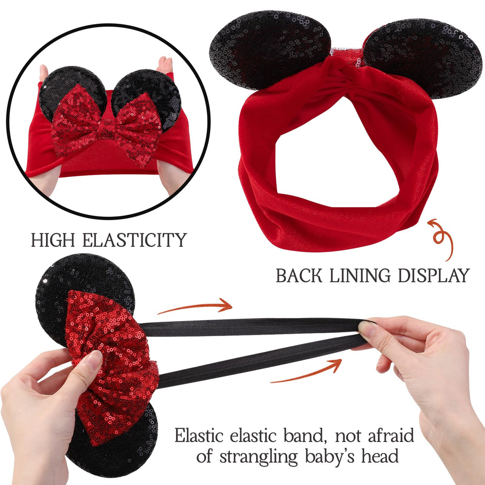Choicbaby nylon headband with soft material for all-day comfort.