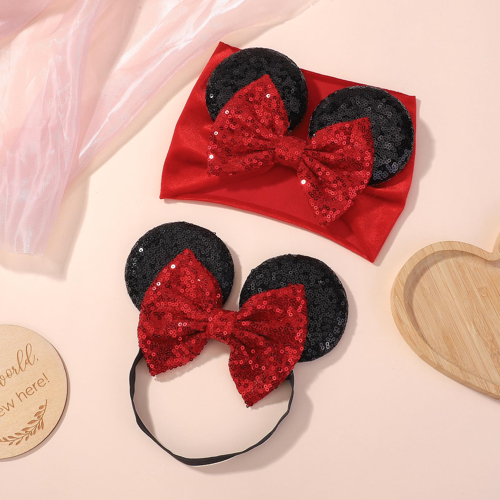 Choicbaby pack of 2 headbands offering versatile color options.