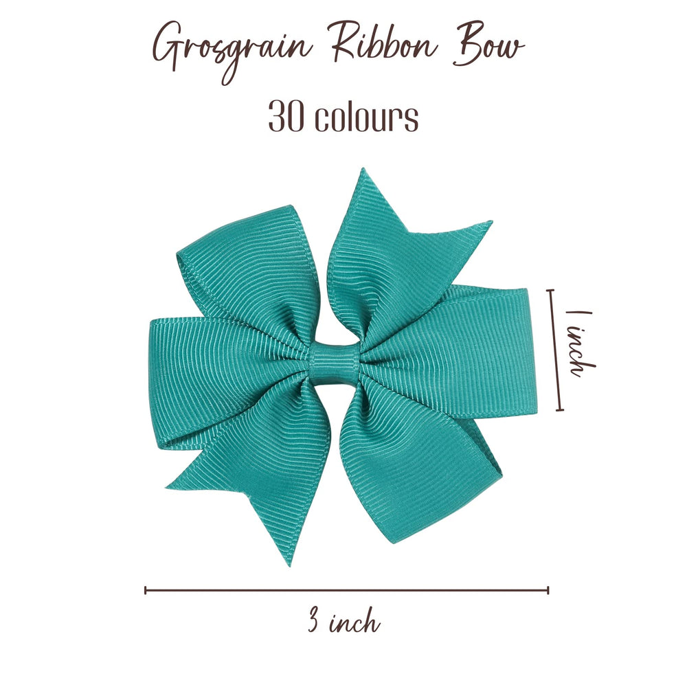 Choicbaby 3-inch bow in colors showcases versatile outfits and face-framing comfort.
