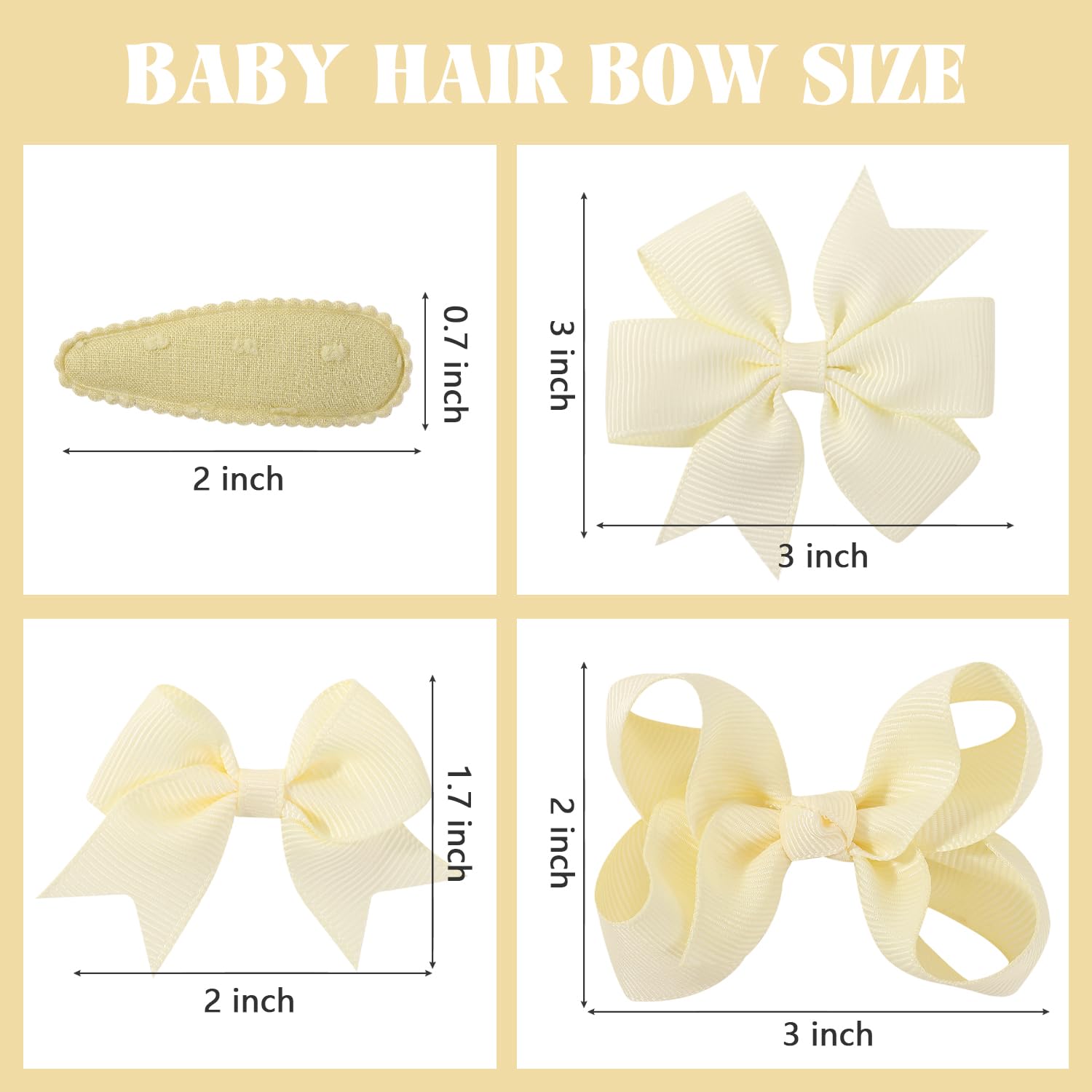 Choicbaby snap barrette softly wrapped for scalp-friendly wear