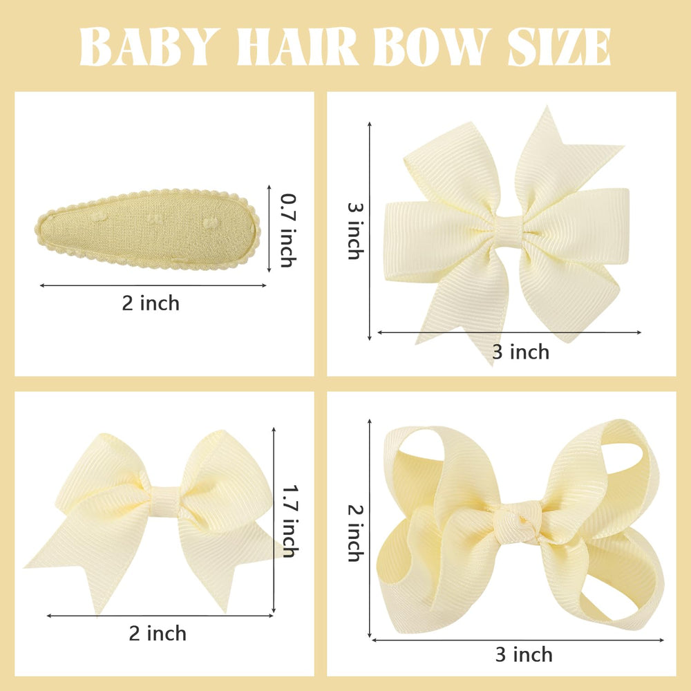 Choicbaby snap barrette softly wrapped for scalp-friendly wear
