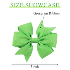 Choicbaby toddler-friendly ribbon bow with soft edges for comfort.