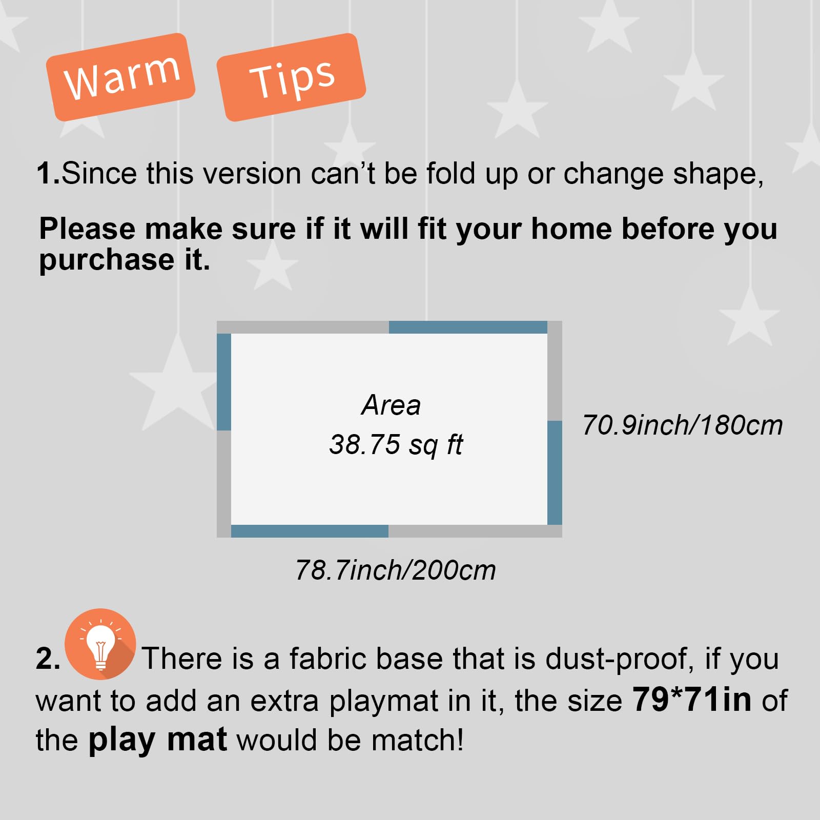 Cholena Playpen easy assembly with clear instructions for quick setup.