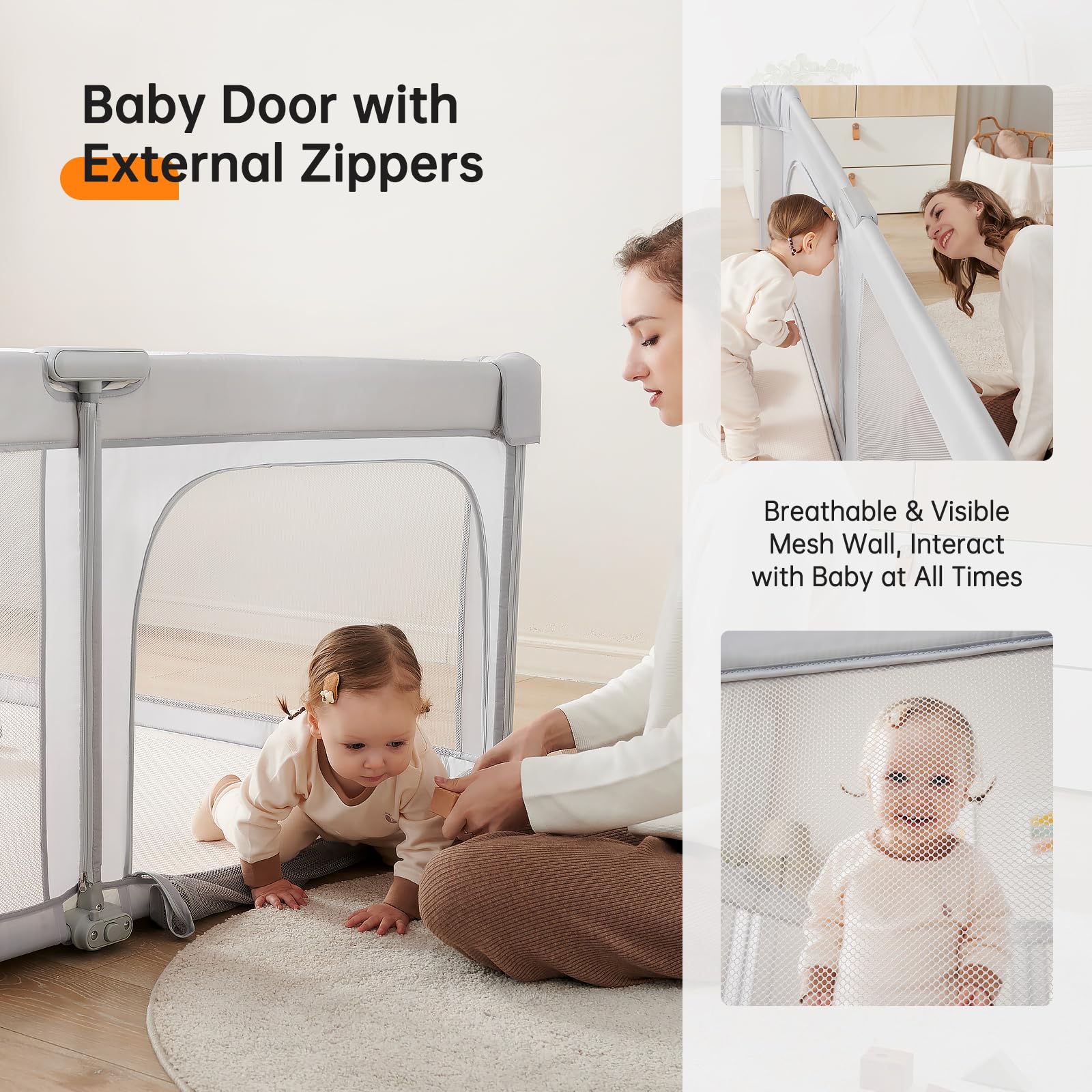 Cholena minimalist-design-59x59: stylish, neutral play space for any room.