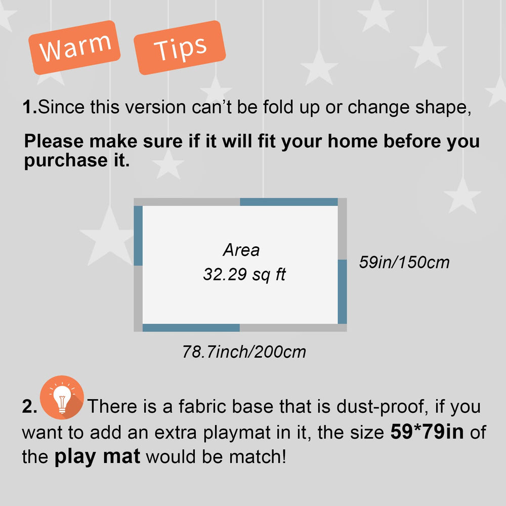 Cholena playpen easy assembly with step-by-step instructions saves setup time.