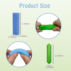 Choneer chew necklaces with polka-dot textures for oral stimulation