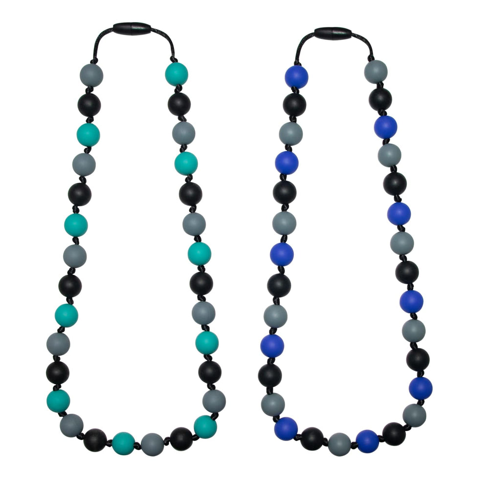 Choneer sensory chew necklace packaging shows safe calm tools for kids.