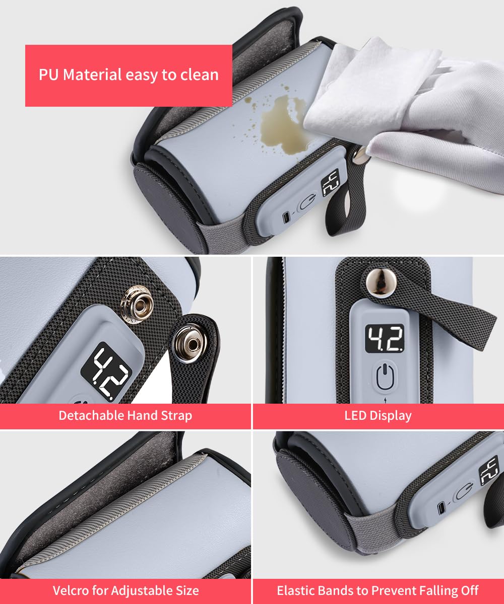 Chonomai bottle warmer Velcro strap fits various bottle shapes