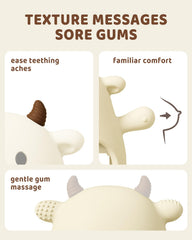 ChooKaChoo teether is dishwasher-safe and freezer-friendly for quick cleaning.